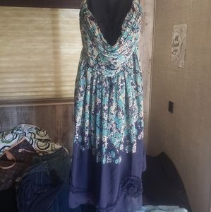 Strapless dress